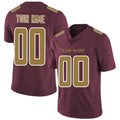 Custom Burgundy Football Shirt Top
