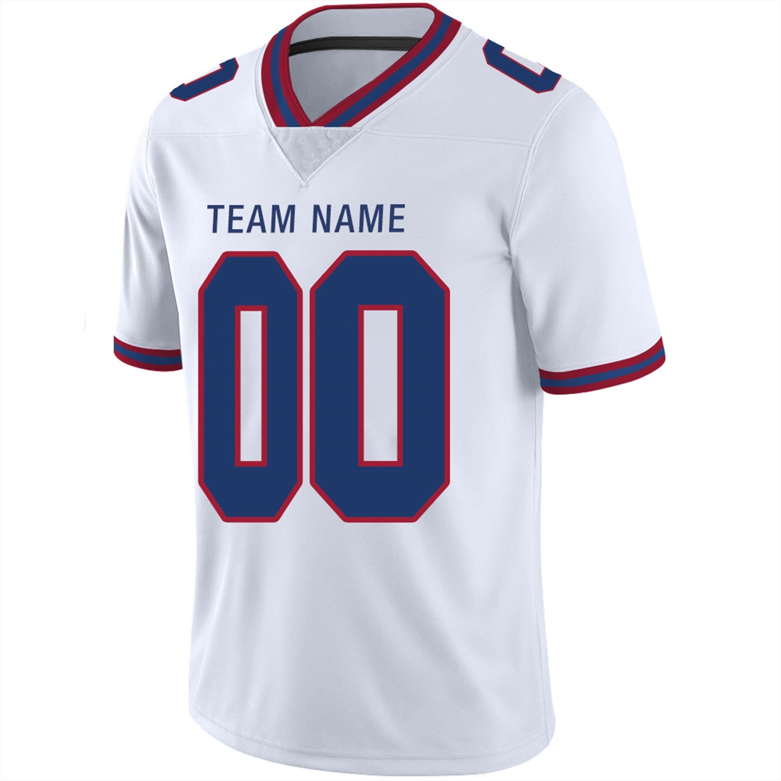 Custom Navy Football Shirt Top