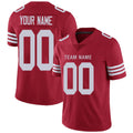 Custom Red SF Football Shirt Top