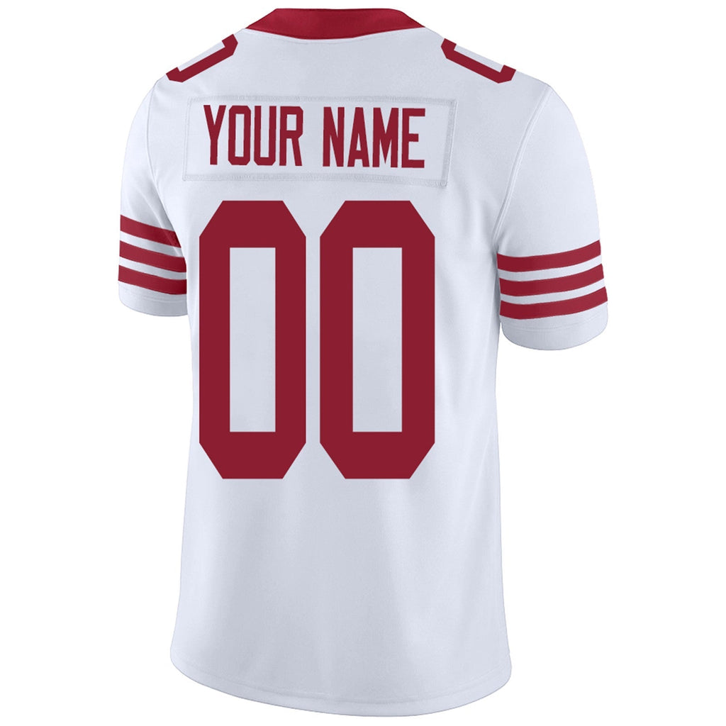 Custom Red SF Football Shirt Top