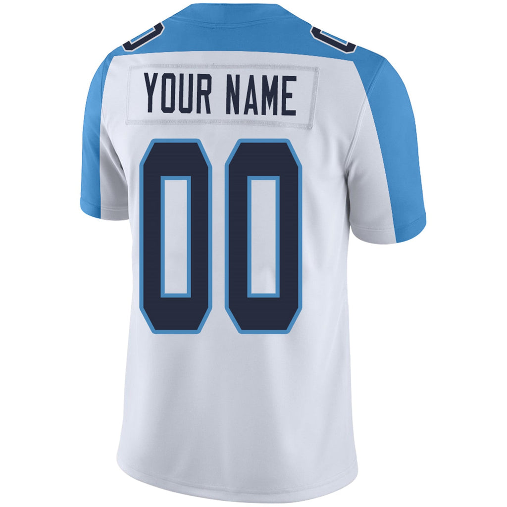 Custom Navy TEN Football Shirt Top