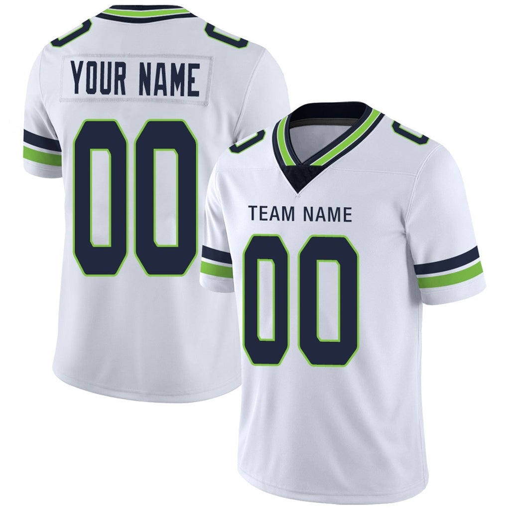 Custom Navy SEA Football Shirt Top