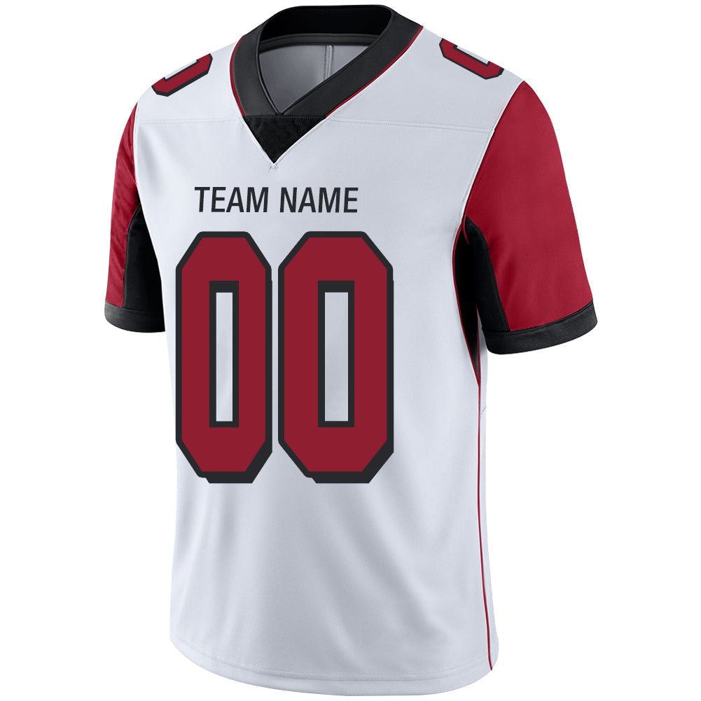 Custom White Football Shirt Top