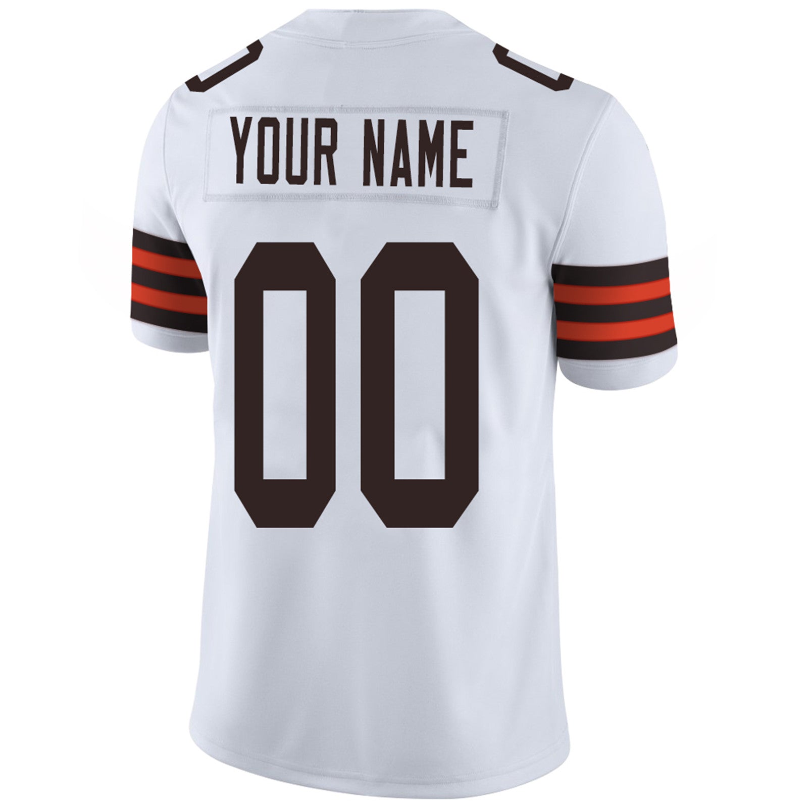 Custom Brown CLE Football Shirt Top