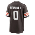 Custom #0 Brown CLE Football Shirt Top