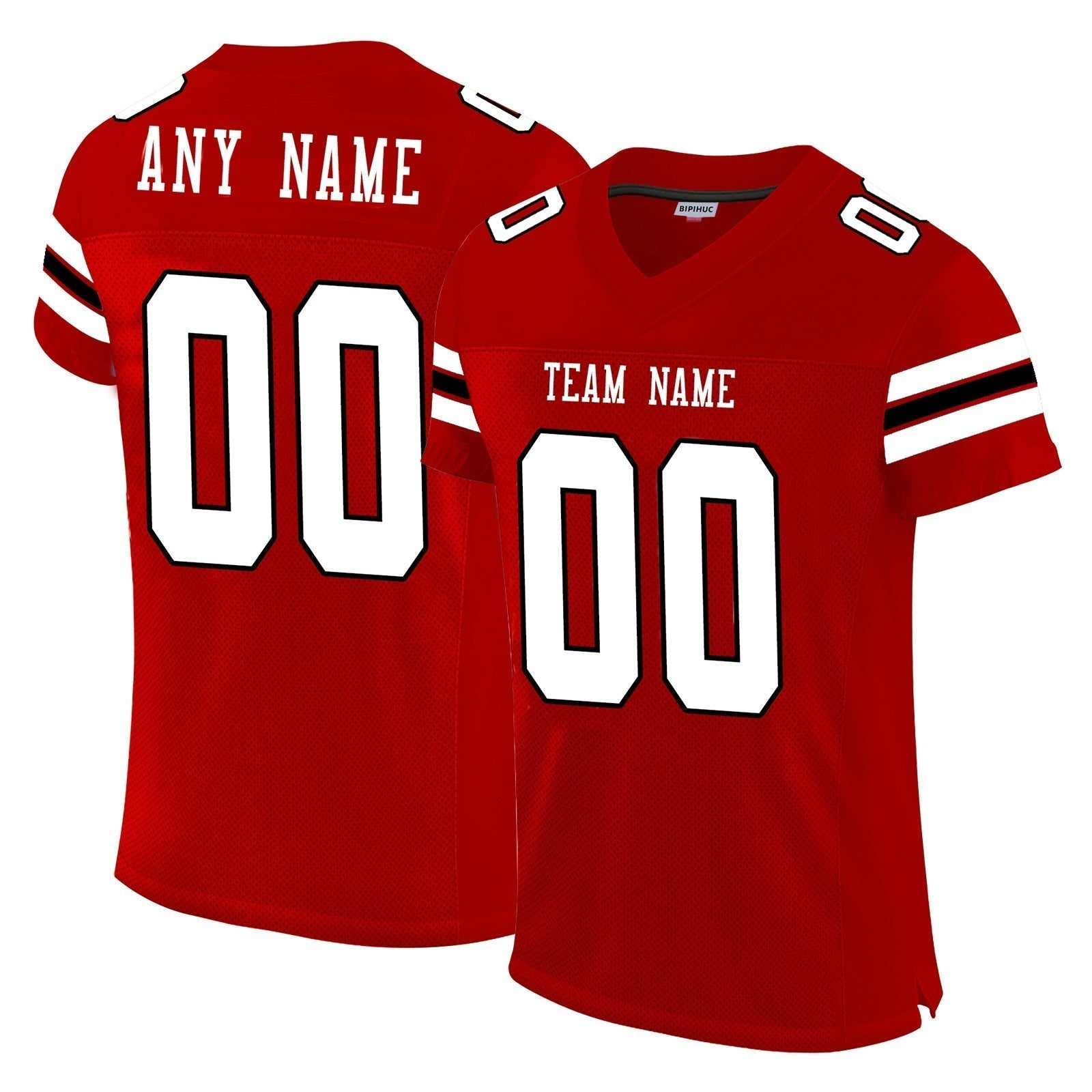 Custom Red SF Football Shirt Top