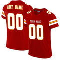 Custom Red KC Football Shirt Top