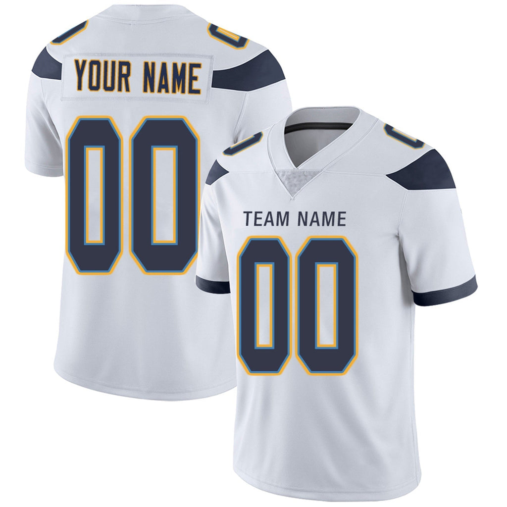 Custom Navy LAC Football Shirt Top