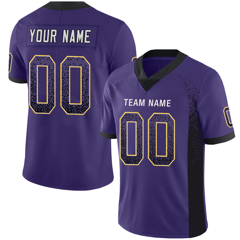 Custom Purple MIN Football Shirt Top