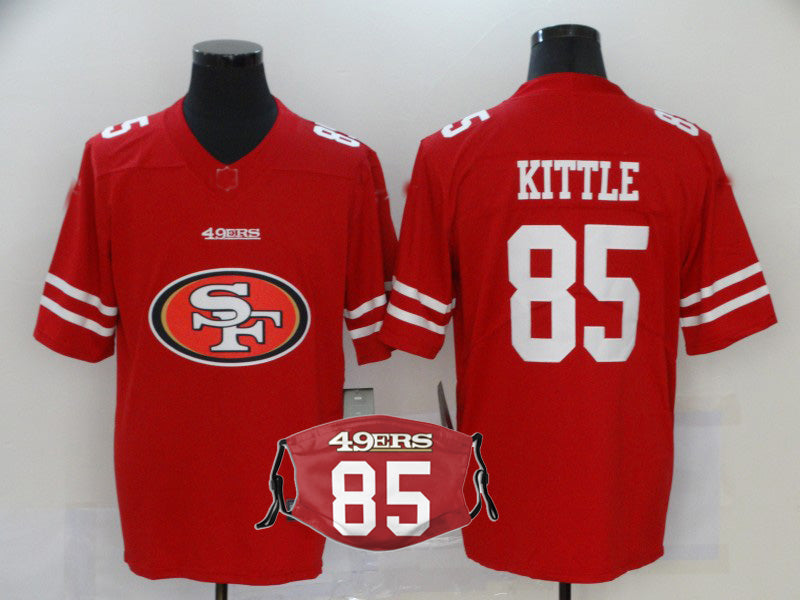 Custom #85 SF Football Shirt Top