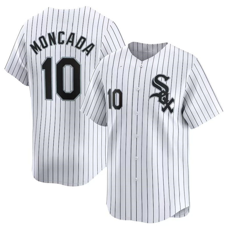 Custom #10 White City Connect CWS Baseball Shirt Top