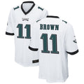 Custom #11 Brown PHI Football Shirt Top