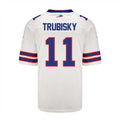 Custom #11 White BUF Football Shirt Top