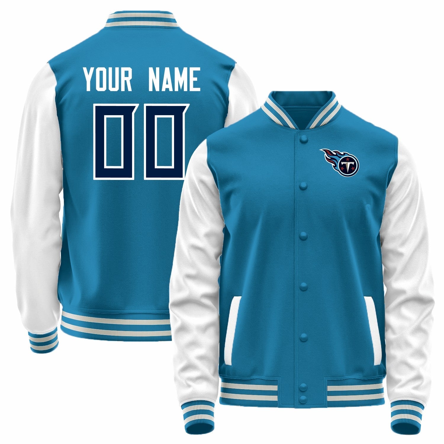 Custom White TEN Football Shirt Top