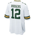 Custom #12 White GB Football Shirt Top