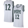 Custom #21 White Retro Basketball Shirt Top