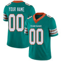 Custom Aqua MIA Football Shirt Top