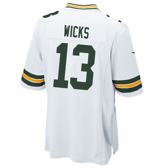 Custom #13 White GB Football Shirt Top