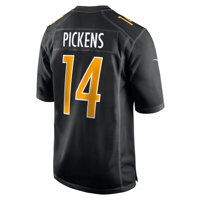 Custom #14 Carbon Black PIT Football Shirt Top