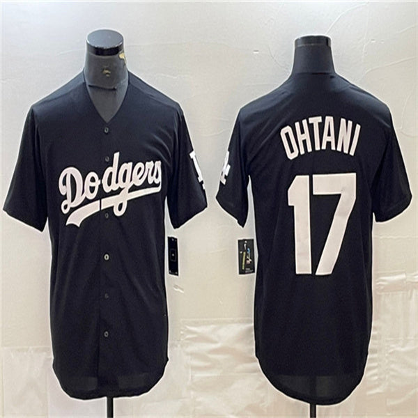 Custom #17 Black LAD Baseball Shirt Top