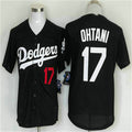 Custom #17 Black LAD Baseball Shirt Top