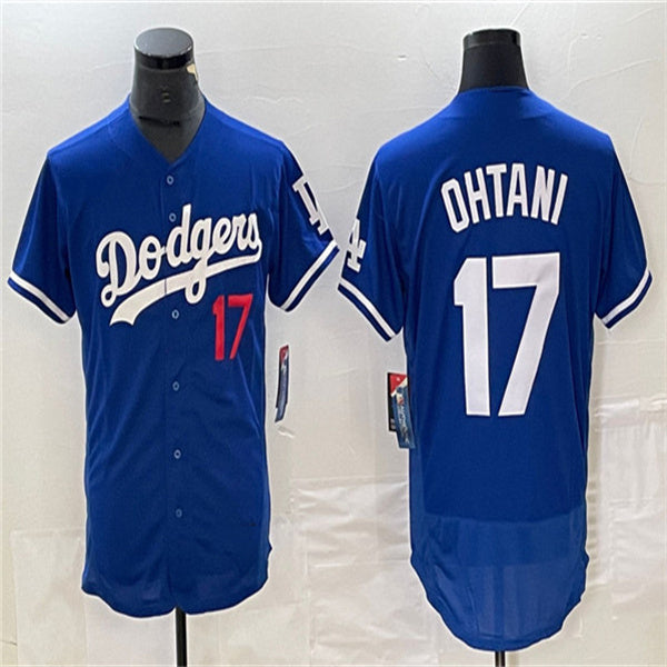 Custom #17 Blue LAD Baseball Shirt Top