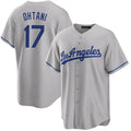 Custom #17 Gray LAD Baseball Shirt Top