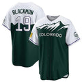 Custom #19 Green COL Baseball Shirt Top
