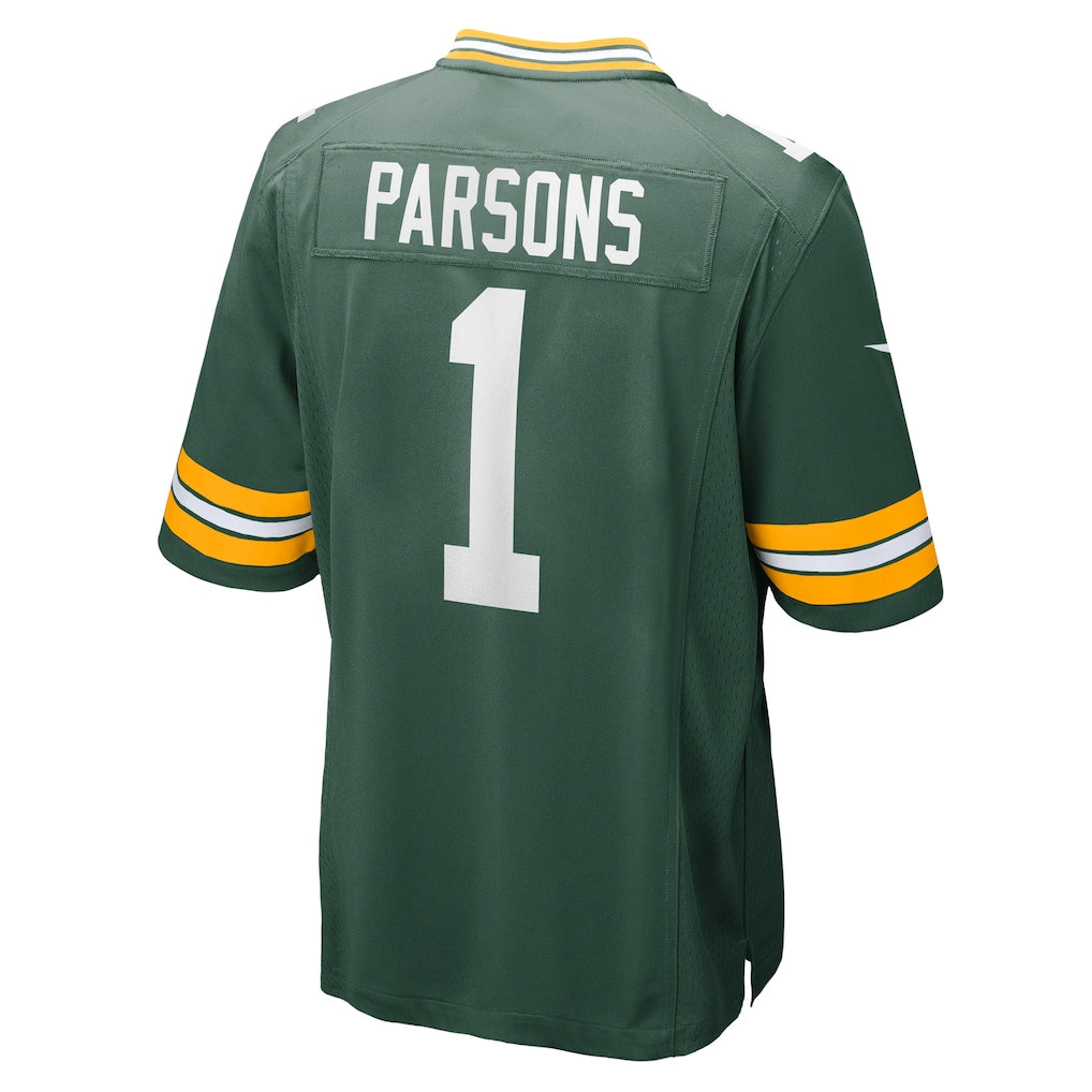 Custom #1 Green GB Football Shirt Top