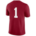 Custom #1 Crimson Football Shirt Top