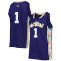 Custom #1 Black Basketball Shirt Top