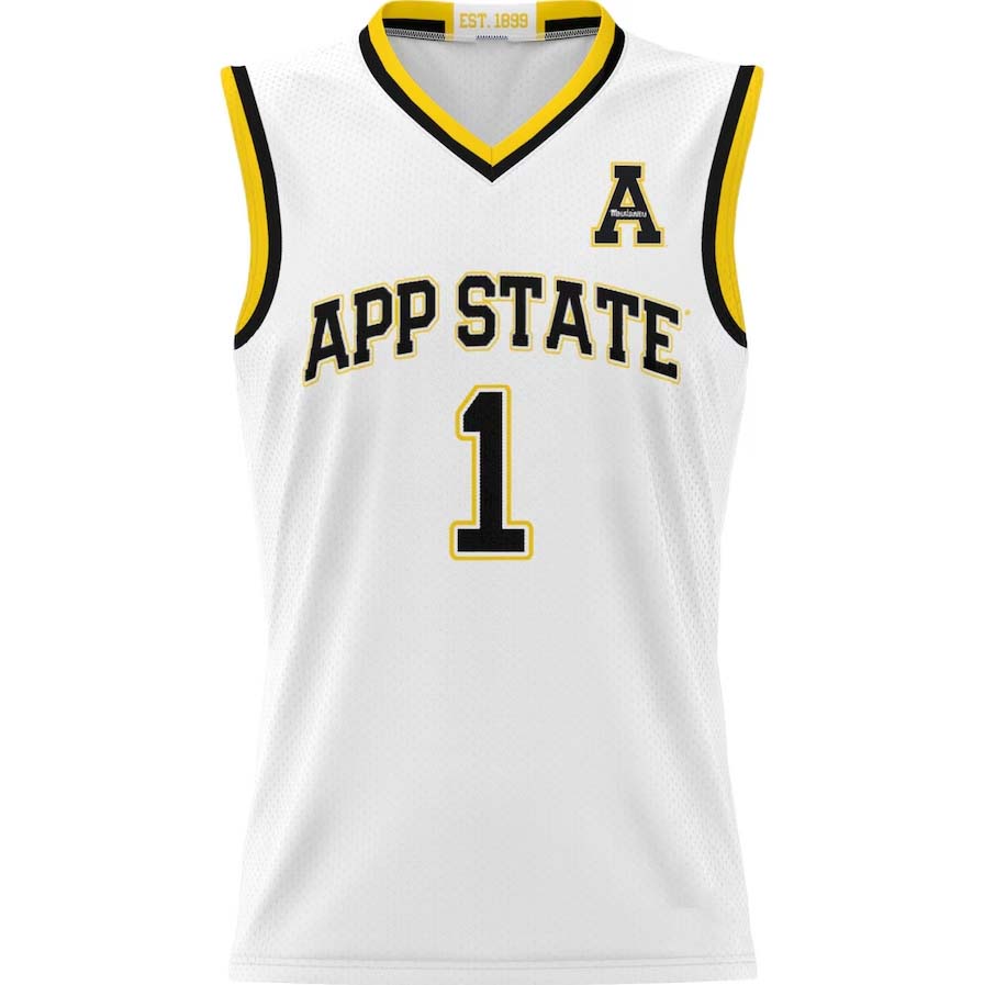 Custom #1 White Basketball Shirt Top