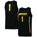 Custom #1 Black Basketball Shirt Top