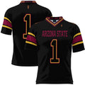Custom #1 Black Football Shirt Top