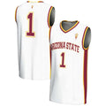 Custom #1 White Basketball Shirt Top