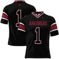 Custom #1 Black Football Shirt Top