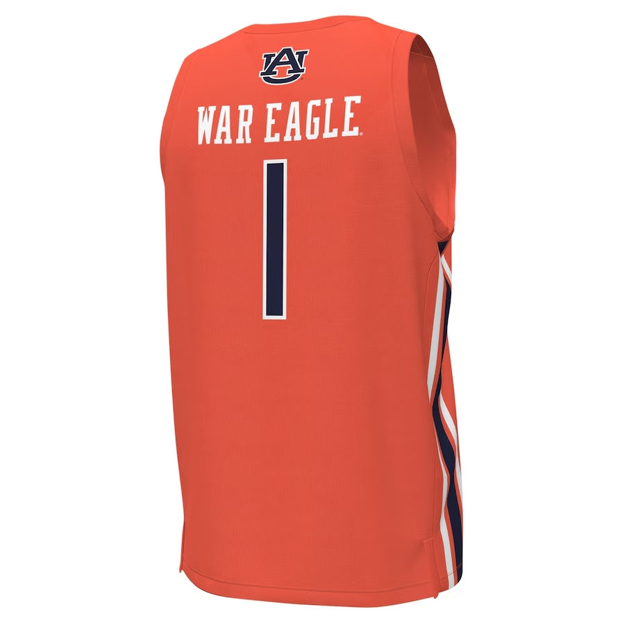 Custom #1 Orange Basketball Shirt Top