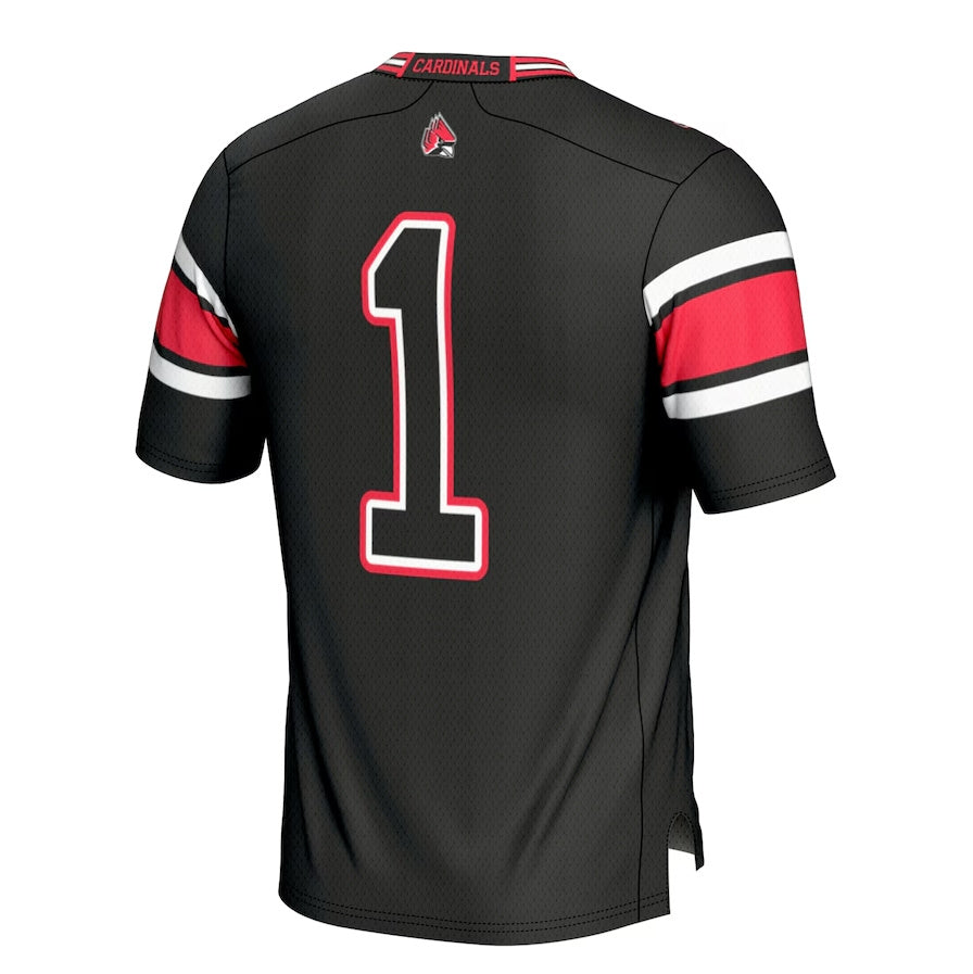 Custom #1 Black Football Shirt Top