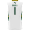 Custom #1 White Basketball Shirt Top