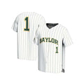 Custom #1 White Baseball Shirt Top