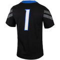 Custom #1 Black DEN Football Shirt Top