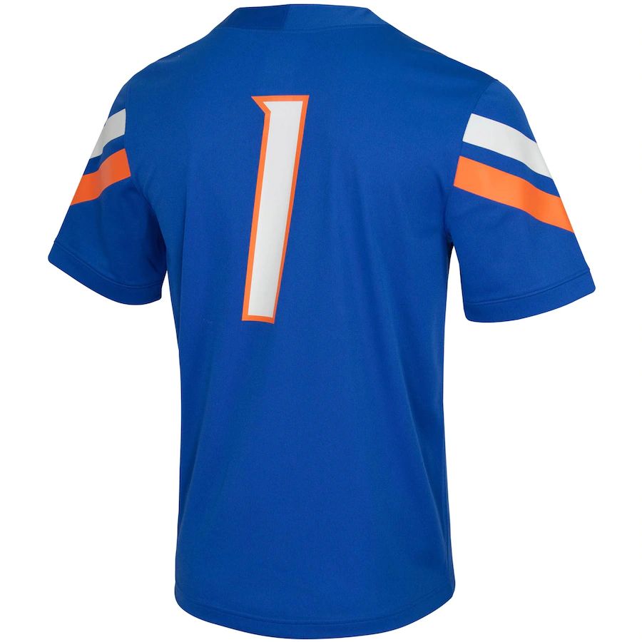 Custom #1 DEN Football Shirt Top