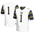 Custom #1 White CHI Football Shirt Top
