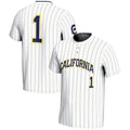 Custom #1 White College Shirt Top
