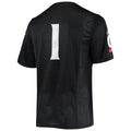 Custom #1 Black Football Shirt Top