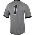 Custom #1 Charcoal Football Shirt Top
