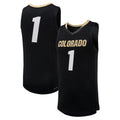 Custom #1 Black Basketball Shirt Top