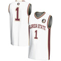 Custom #1 White Basketball Shirt Top