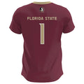 Custom #1 Garnet College Shirt Top
