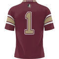 Custom #1 Garnet Football Shirt Top